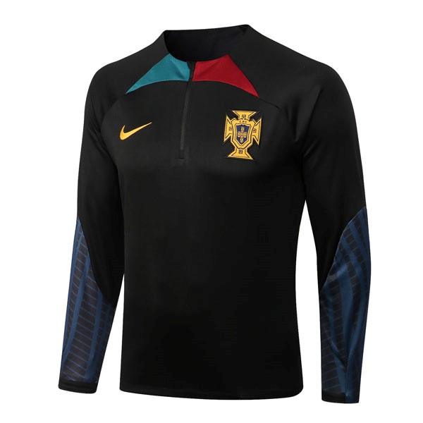 Sudadera De Training Portugal Top 2023 Negro